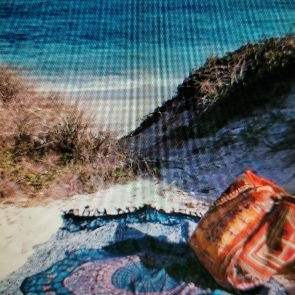 NEW BO HO FRINGE WALL ART,TABLE CLOTH, BED THROW - Picture 16 of 16